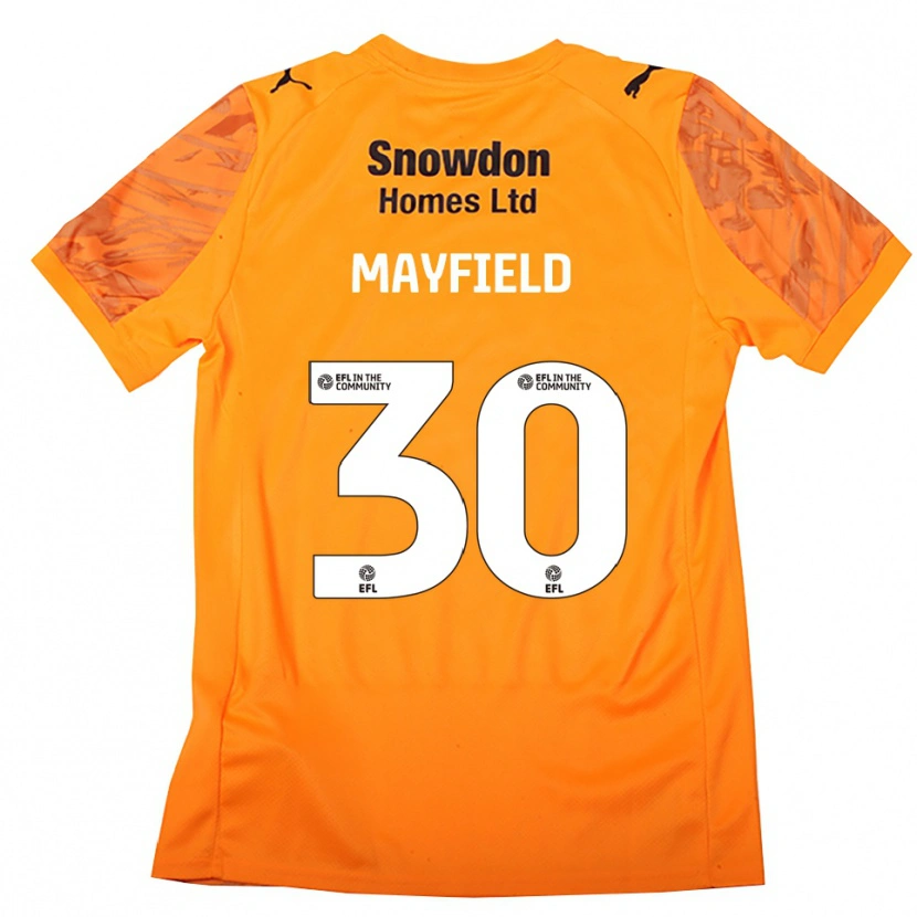 Danxen Damen Holly Mayfield #30 Trikot Orange Schwarz Torwarttrikot 2025/26 Österreich