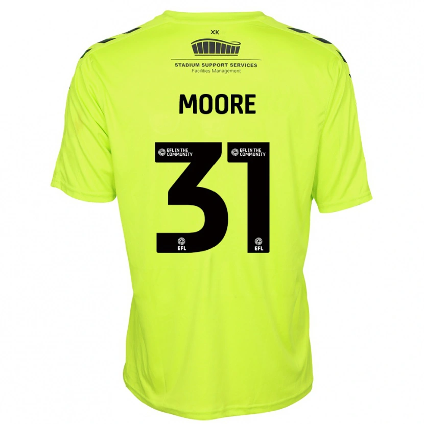 Danxen Damen Stuart Moore #31 Trikot Leuchtendes Grün Torwarttrikot 2025/26 Österreich