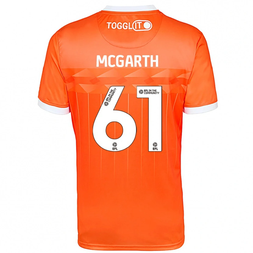 Danxen Damen Ethan McGarth #61 Trikot Orange Weiß Torwarttrikot 2025/26 Österreich