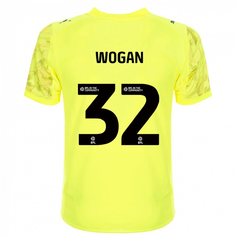 Danxen Damen Andrew Wogan #32 Trikot Gelb Schwarz Torwarttrikot 2025/26 Österreich