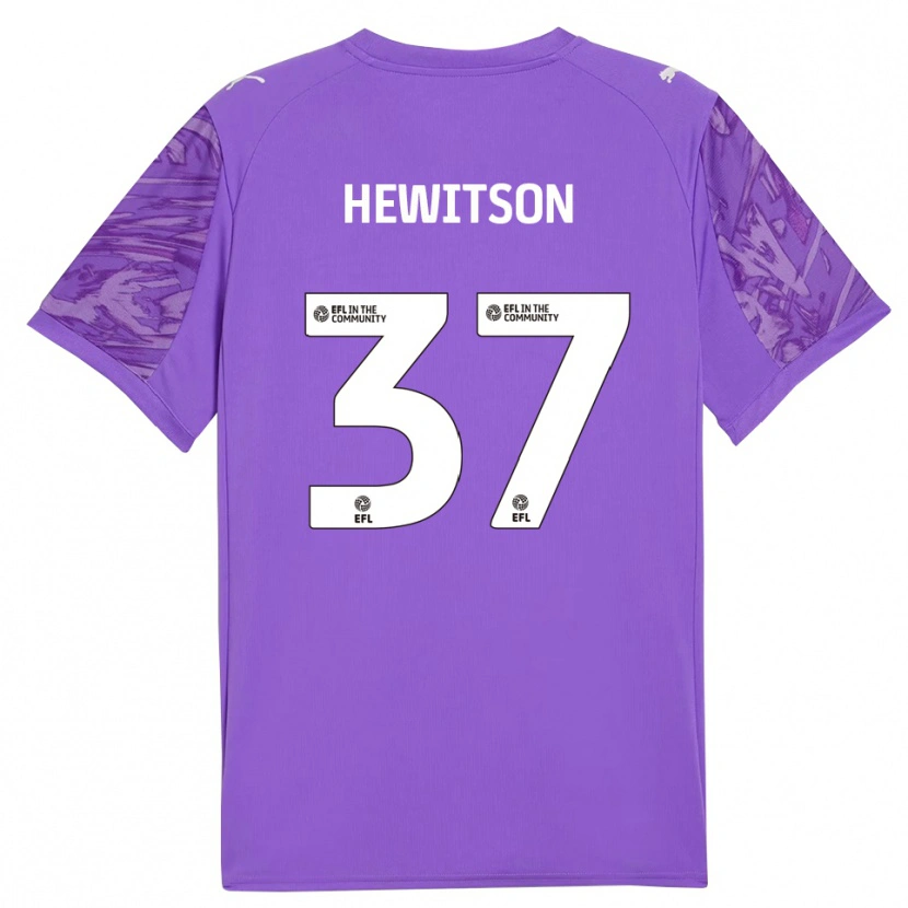 Danxen Damen Luke Hewitson #37 Trikot Violett Rot Torwarttrikot 2025/26 Österreich