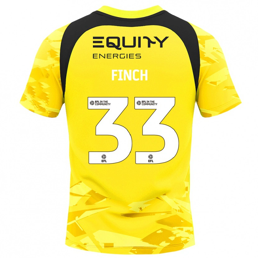 Danxen Damen Tom Finch #33 Trikot Hellgelb Glack Torwarttrikot 2025/26 Österreich
