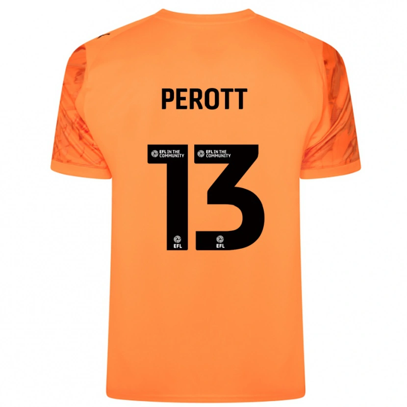 Danxen Damen Milai Perott #13 Trikot Orange Schwarz Torwarttrikot 2025/26 Österreich