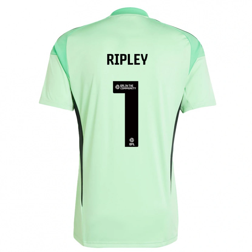 Danxen Damen Connor Ripley #1 Trikot Hellgrün Schwarz Torwarttrikot 2025/26 Österreich