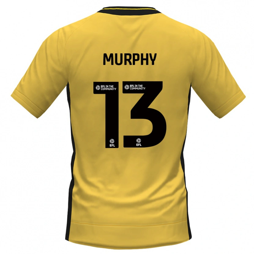 Danxen Damen Joe Murphy #13 Trikot Gelb Schwarz Torwarttrikot 2025/26 Österreich