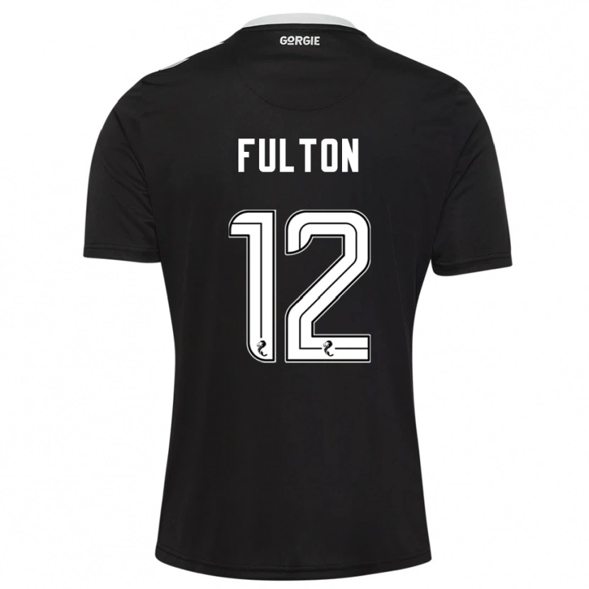 Danxen Damen Ryan Fulton #12 Trikot Schwarz Bordeaux Torwarttrikot 2025/26 Österreich