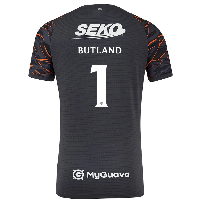 Danxen Damen Jack Butland #1 Trikot Dunkelgrau Torwarttrikot 2025/26 Österreich