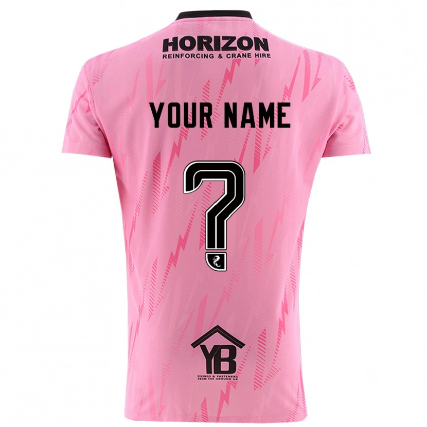 Danxen Damen Falkirk FC Trikot Pink Schwarz Torwarttrikot 2025/26 Österreich