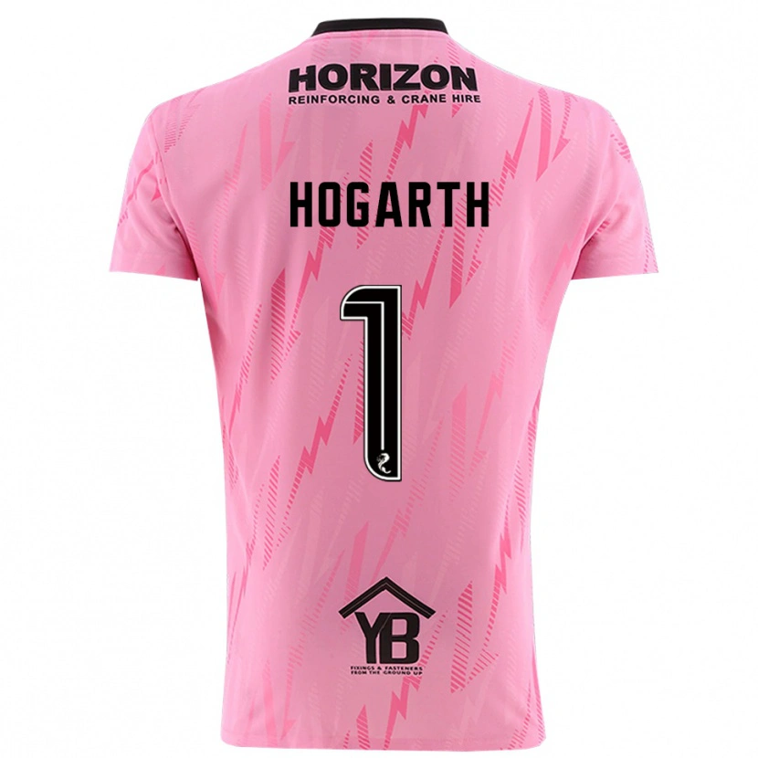 Danxen Damen Nicky Hogarth #1 Trikot Pink Schwarz Torwarttrikot 2025/26 Österreich