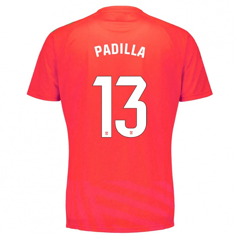 Danxen Damen Alejandro Padilla #13 Trikot Rot Weiß Torwarttrikot 2025/26 Österreich