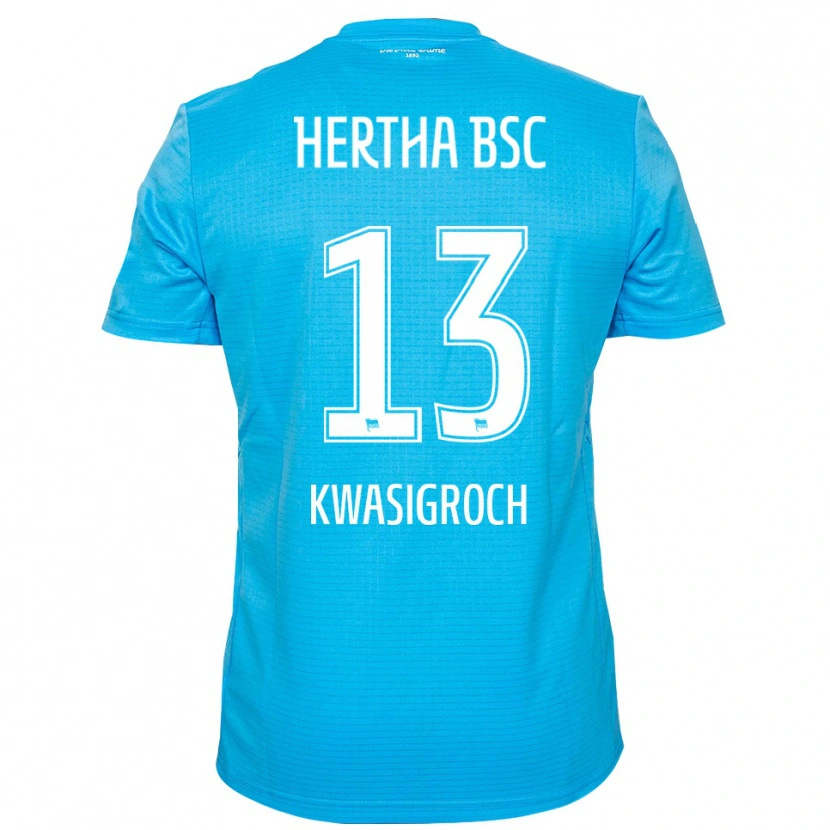 Danxen Damen Robert Kwasigroch #13 Trikot Hellblau Weiß Torwarttrikot 2025/26 Österreich