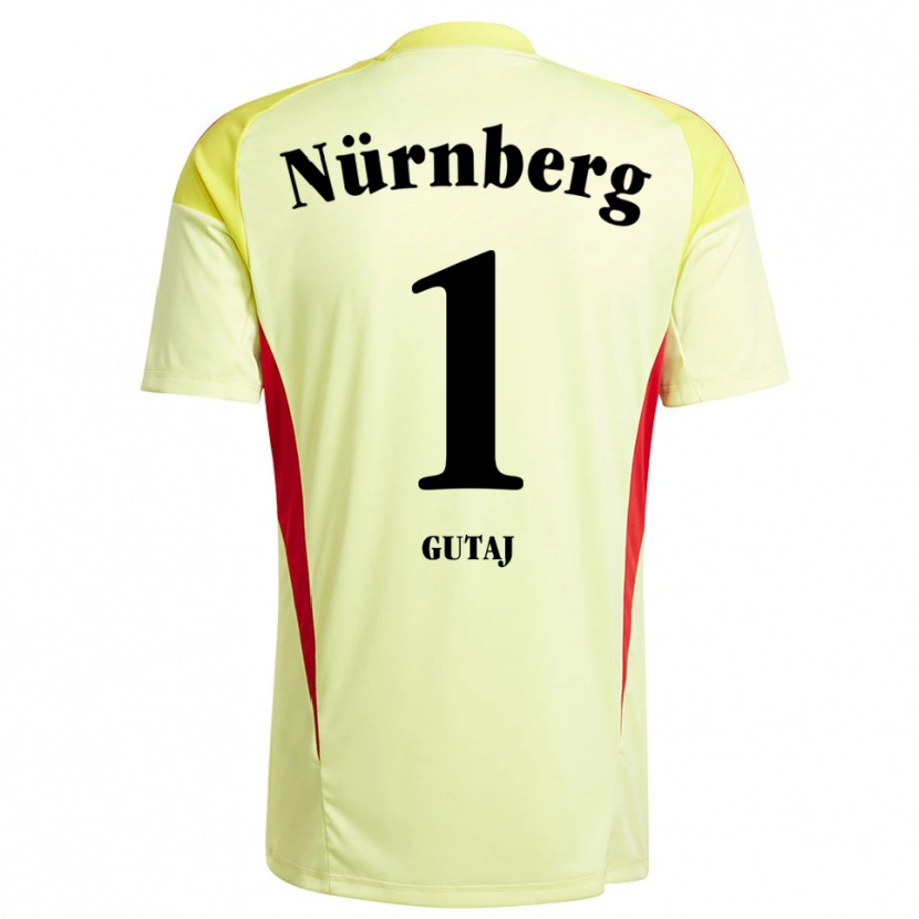 Danxen Damen Lindsay Gutaj #1 Trikot Gelb Schwarz Torwarttrikot 2025/26 Österreich