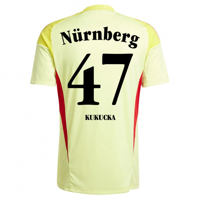 Danxen Damen Michal Kukucka #47 Trikot Gelb Schwarz Torwarttrikot 2025/26 Österreich