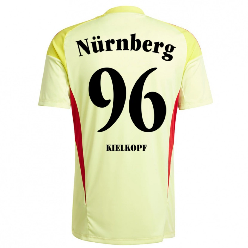 Danxen Damen Felix Kielkopf #96 Trikot Gelb Schwarz Torwarttrikot 2025/26 Österreich