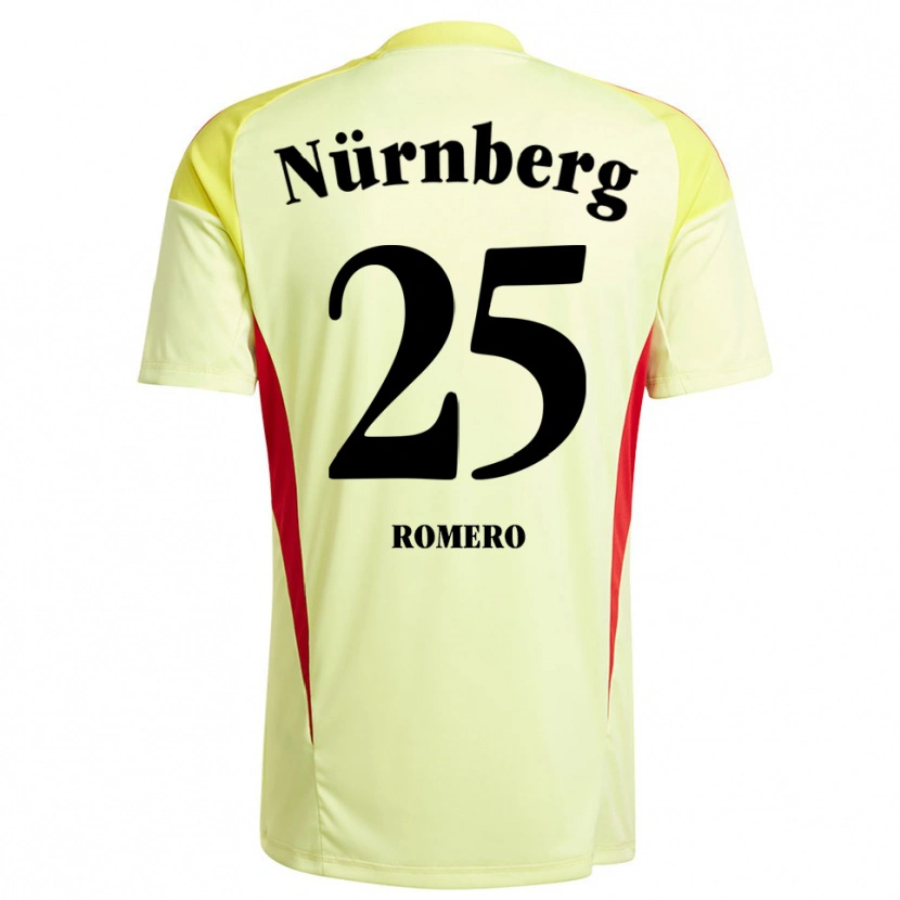 Danxen Damen Lourdes Romero #25 Trikot Gelb Schwarz Torwarttrikot 2025/26 Österreich