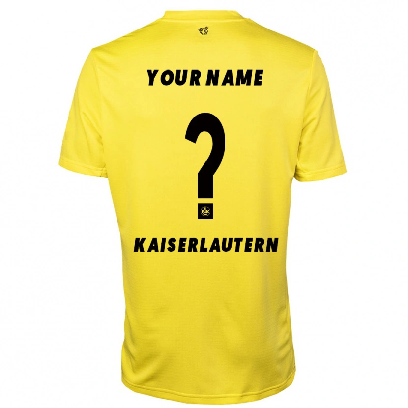 Danxen Damen 1. FC Kaiserslautern Trikot Gelb Schwarz Torwarttrikot 2025/26 Österreich