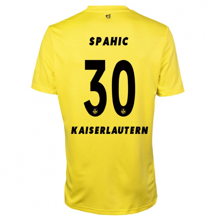 Danxen Damen Avdo Spahic #30 Trikot Gelb Schwarz Torwarttrikot 2025/26 Österreich