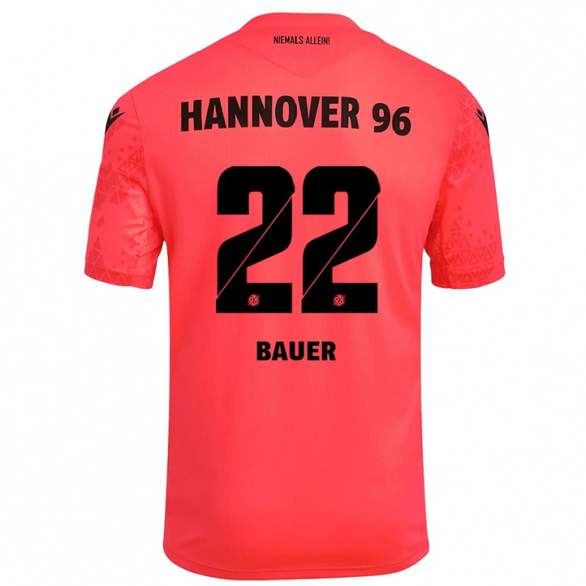 Danxen Damen Elias Bauer #22 Trikot Rot Schwarz Torwarttrikot 2025/26 Österreich