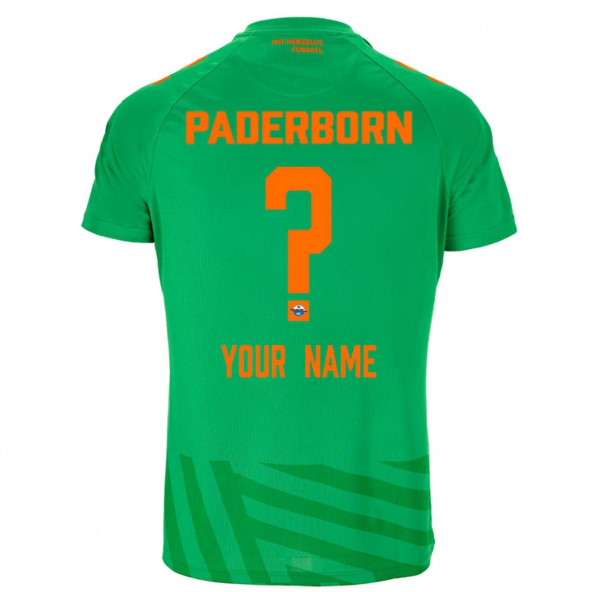 Danxen Damen SC Paderborn 07 Trikot Grün Orange Torwarttrikot 2025/26 Österreich