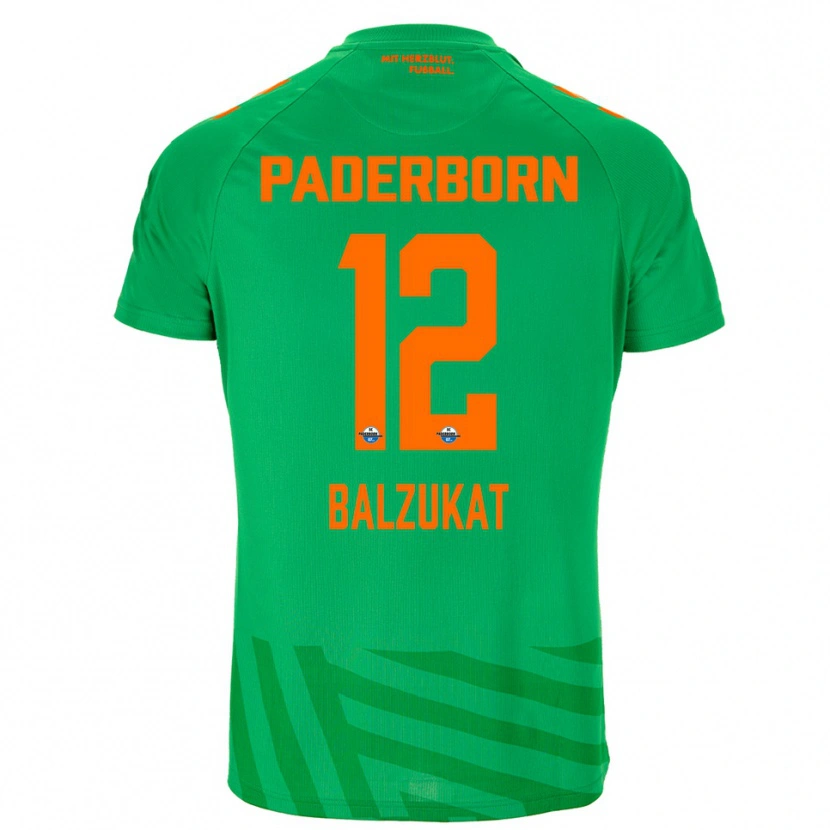 Danxen Damen Jens Balzukat #12 Trikot Grün Orange Torwarttrikot 2025/26 Österreich