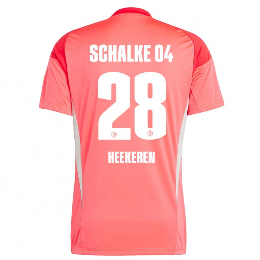 Danxen Damen Justin Heekeren #28 Trikot Korallenrot Torwarttrikot 2025/26 Österreich