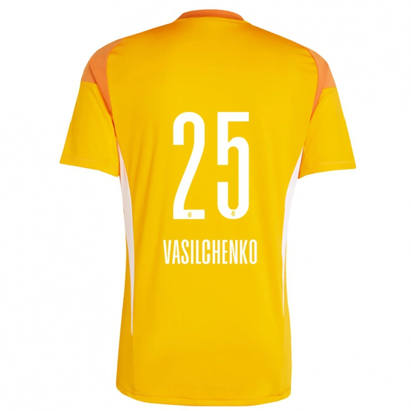 Danxen Damen Leonard Vasilchenko #25 Trikot Gelb Orange Torwarttrikot 2025/26 Österreich