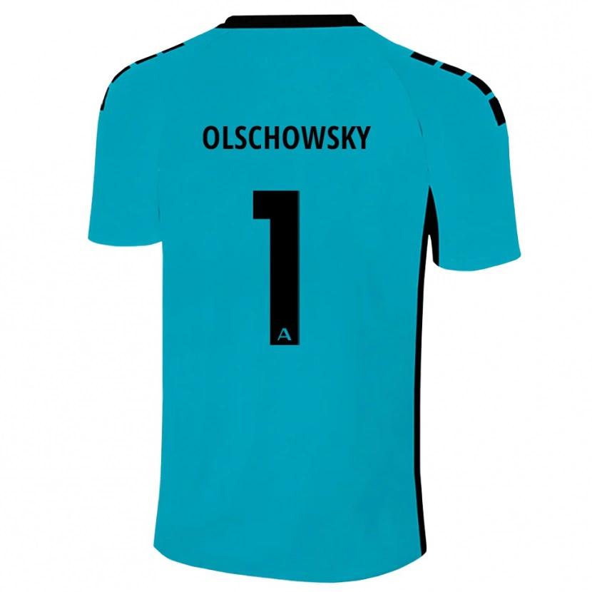 Danxen Damen Jan Olschowsky #1 Trikot Cyan Torwarttrikot 2025/26 Österreich