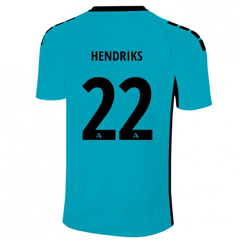 Danxen Damen Tom Hendriks #22 Trikot Cyan Torwarttrikot 2025/26 Österreich