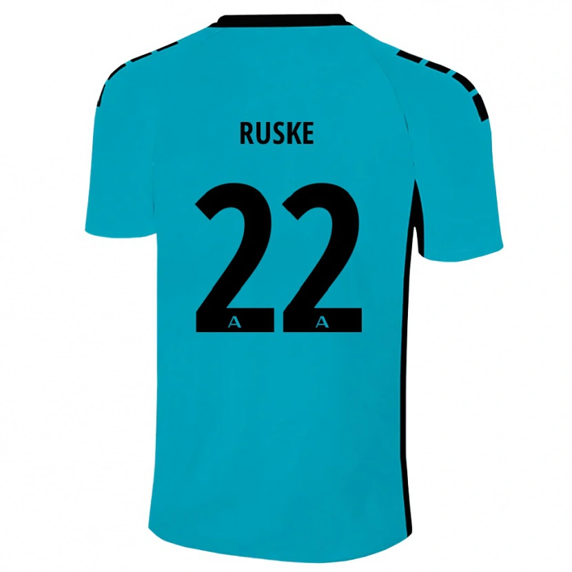 Danxen Damen Neo Ruske #22 Trikot Cyan Torwarttrikot 2025/26 Österreich