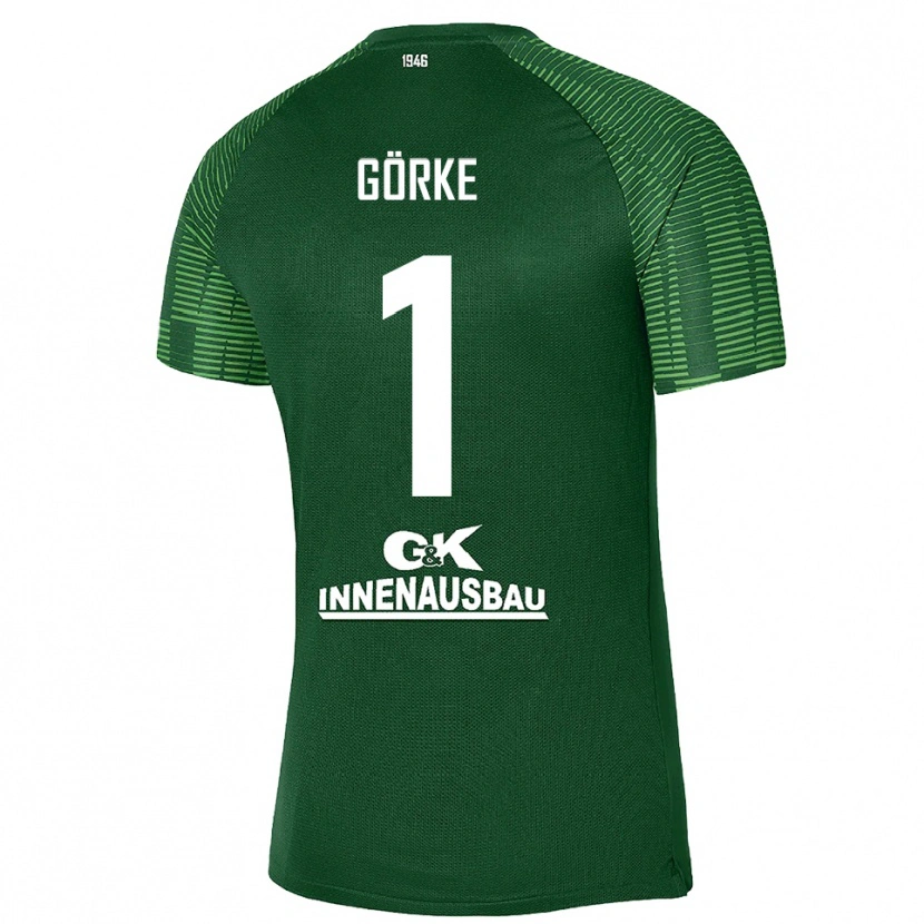 Danxen Damen Arthur Görke #1 Trikot Tiefgrün Schwarz Torwarttrikot 2025/26 Österreich