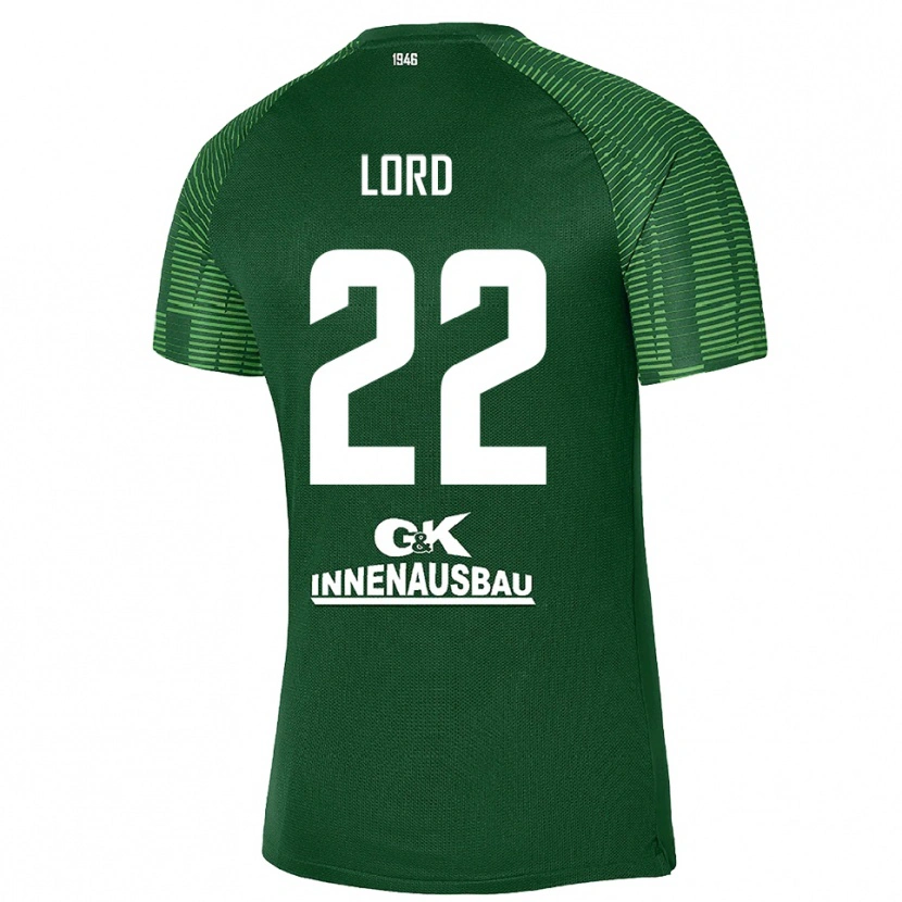 Danxen Damen Louis Lord #22 Trikot Tiefgrün Schwarz Torwarttrikot 2025/26 Österreich