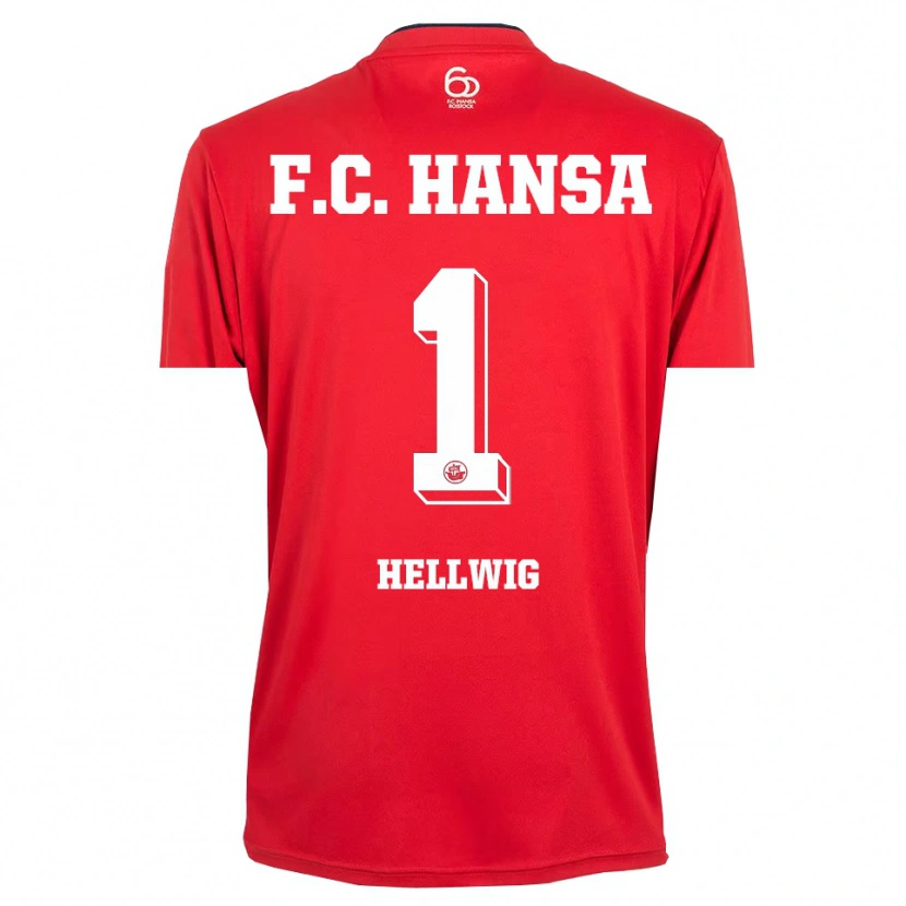 Danxen Damen Merle Hellwig #1 Trikot Rot Weiß Torwarttrikot 2025/26 Österreich