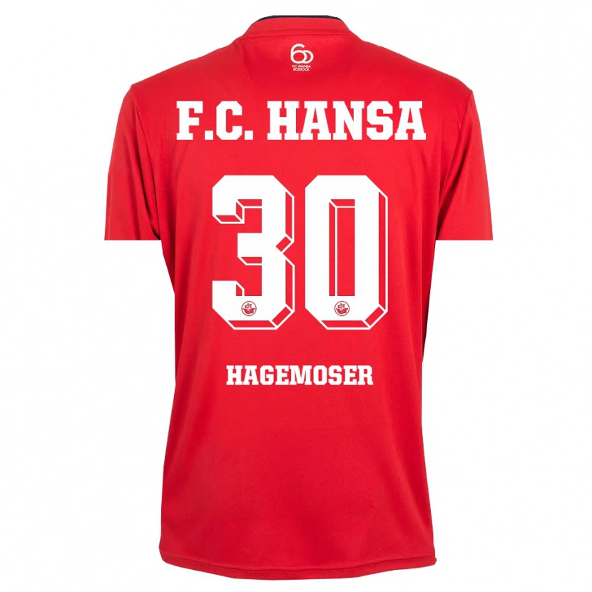 Danxen Damen Max Hagemoser #30 Trikot Rot Weiß Torwarttrikot 2025/26 Österreich
