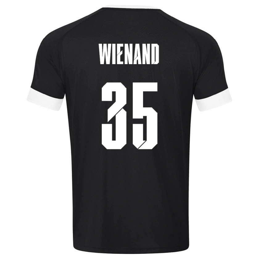 Danxen Damen Felix Wienand #35 Trikot Schwarz Weiß Torwarttrikot 2025/26 Österreich