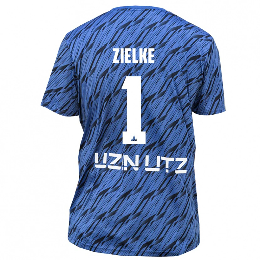 Danxen Damen Paul Zielke #1 Trikot Königsblau Weiß Torwarttrikot 2025/26 Österreich