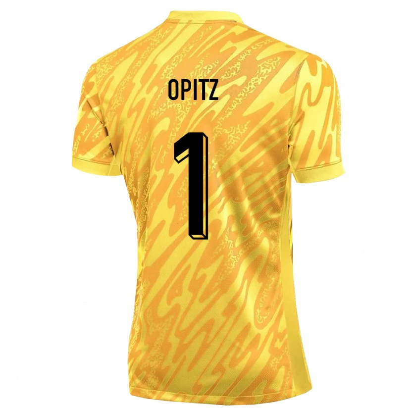 Danxen Damen Tom Opitz #1 Trikot Gelb Orange Torwarttrikot 2025/26 Österreich