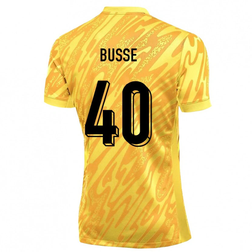 Danxen Damen Jonah Busse #40 Trikot Gelb Orange Torwarttrikot 2025/26 Österreich