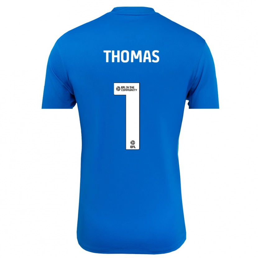 Danxen Damen Lucy Thomas #1 Trikot Blau Weiß Torwarttrikot 2025/26 Österreich