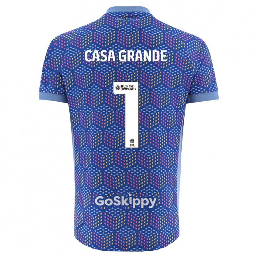 Danxen Damen Josey Casa-Grande #1 Trikot Blau Schwarz Torwarttrikot 2025/26 Österreich