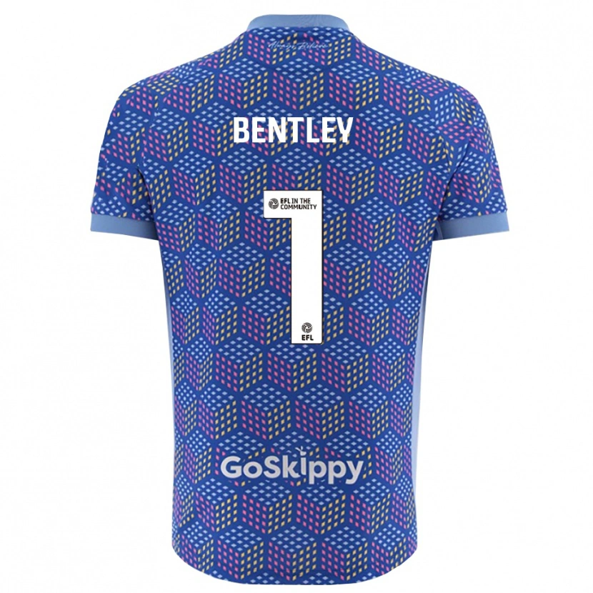 Danxen Damen Fran Bentley #1 Trikot Blau Schwarz Torwarttrikot 2025/26 Österreich