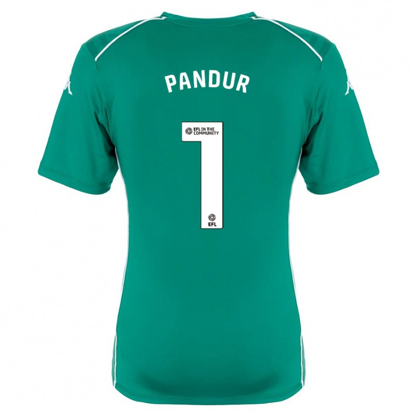 Danxen Damen Ivor Pandur #1 Trikot Grün Weiß Torwarttrikot 2025/26 Österreich