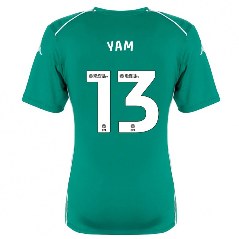 Danxen Damen Callum Yam #13 Trikot Grün Weiß Torwarttrikot 2025/26 Österreich