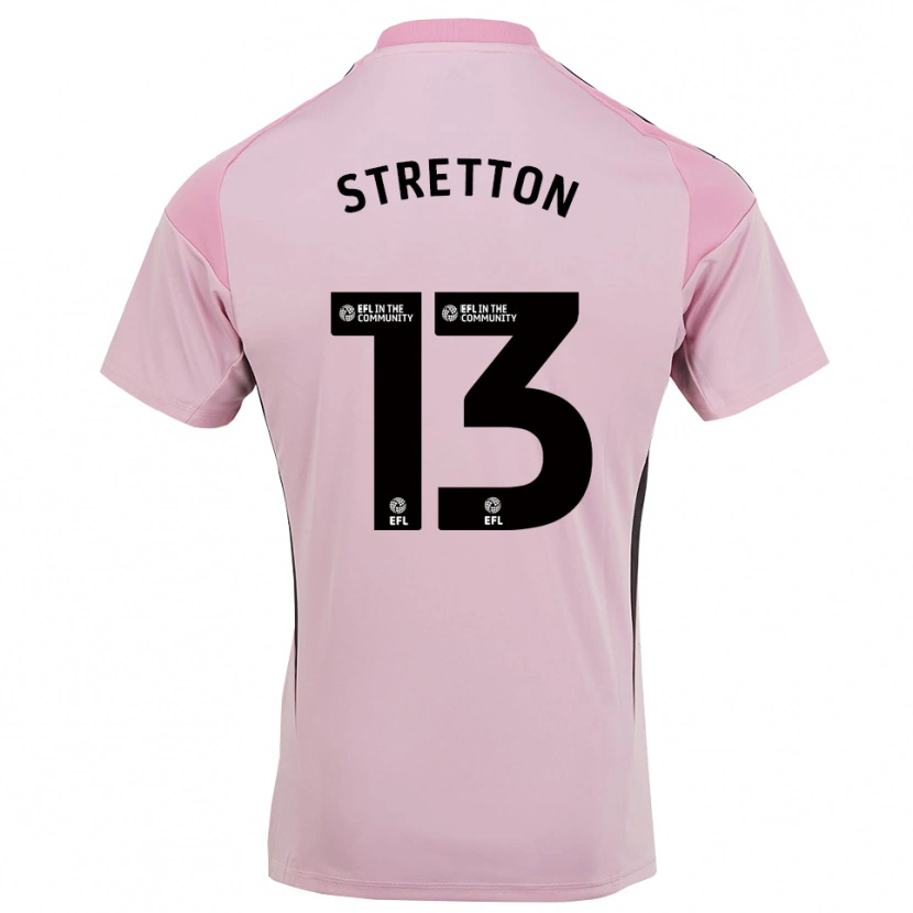 Danxen Damen Leo Stretton #13 Trikot Kirschblütenrosa Torwarttrikot 2025/26 Österreich