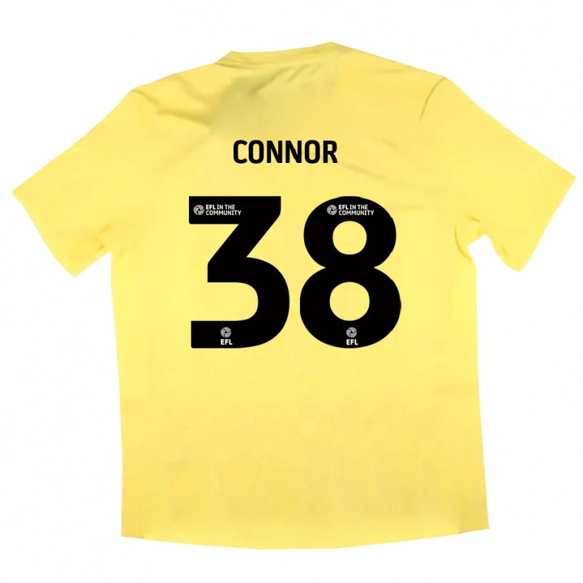 Danxen Damen Shea Connor #38 Trikot Gelb Schwarz Torwarttrikot 2025/26 Österreich