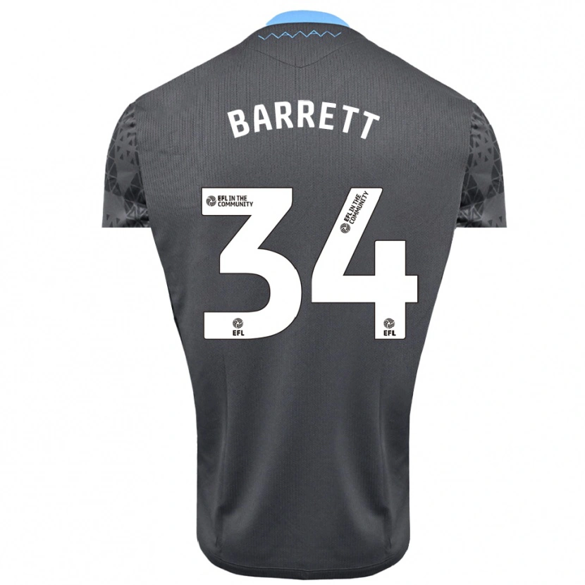 Danxen Damen Killian Barrett #34 Trikot Grau Weiß Torwarttrikot 2025/26 Österreich