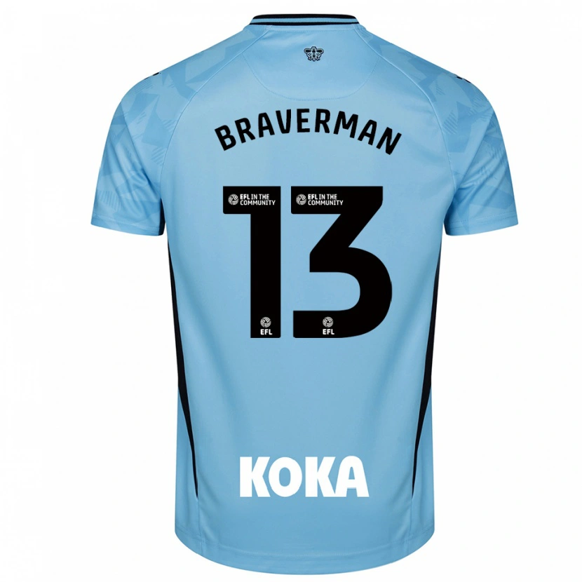 Danxen Damen Zack Braverman #13 Trikot Hellhimmelblau Torwarttrikot 2025/26 Österreich