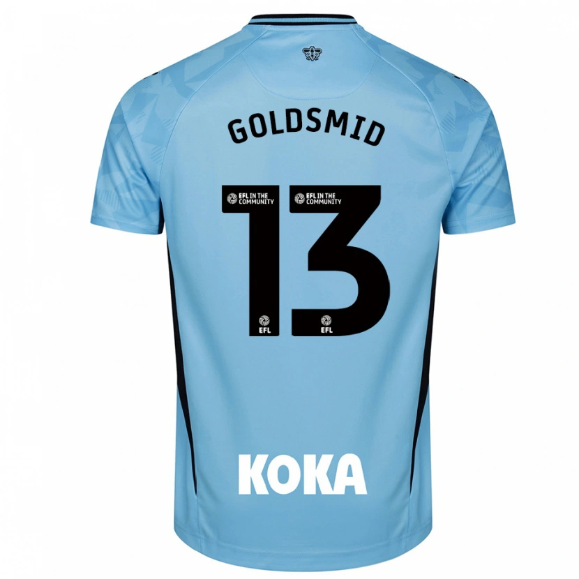 Danxen Damen Jacqui Goldsmid #13 Trikot Hellhimmelblau Torwarttrikot 2025/26 Österreich