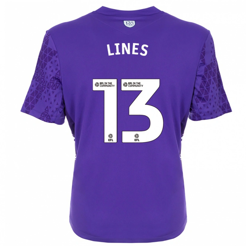 Danxen Damen Jack Lines #13 Trikot Violett Weiß Torwarttrikot 2025/26 Österreich