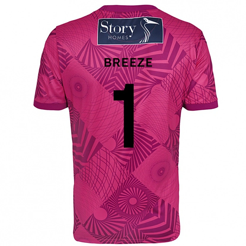 Danxen Damen Gabriel Breeze #1 Trikot Violett Magenta Torwarttrikot 2025/26 Österreich