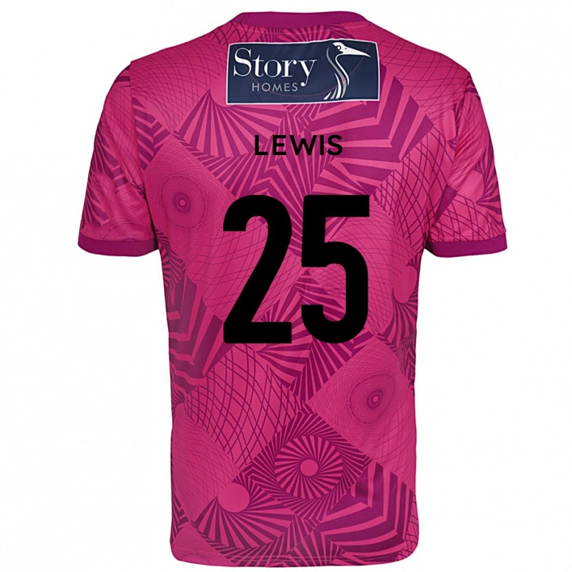 Danxen Damen Harry Lewis #25 Trikot Violett Magenta Torwarttrikot 2025/26 Österreich
